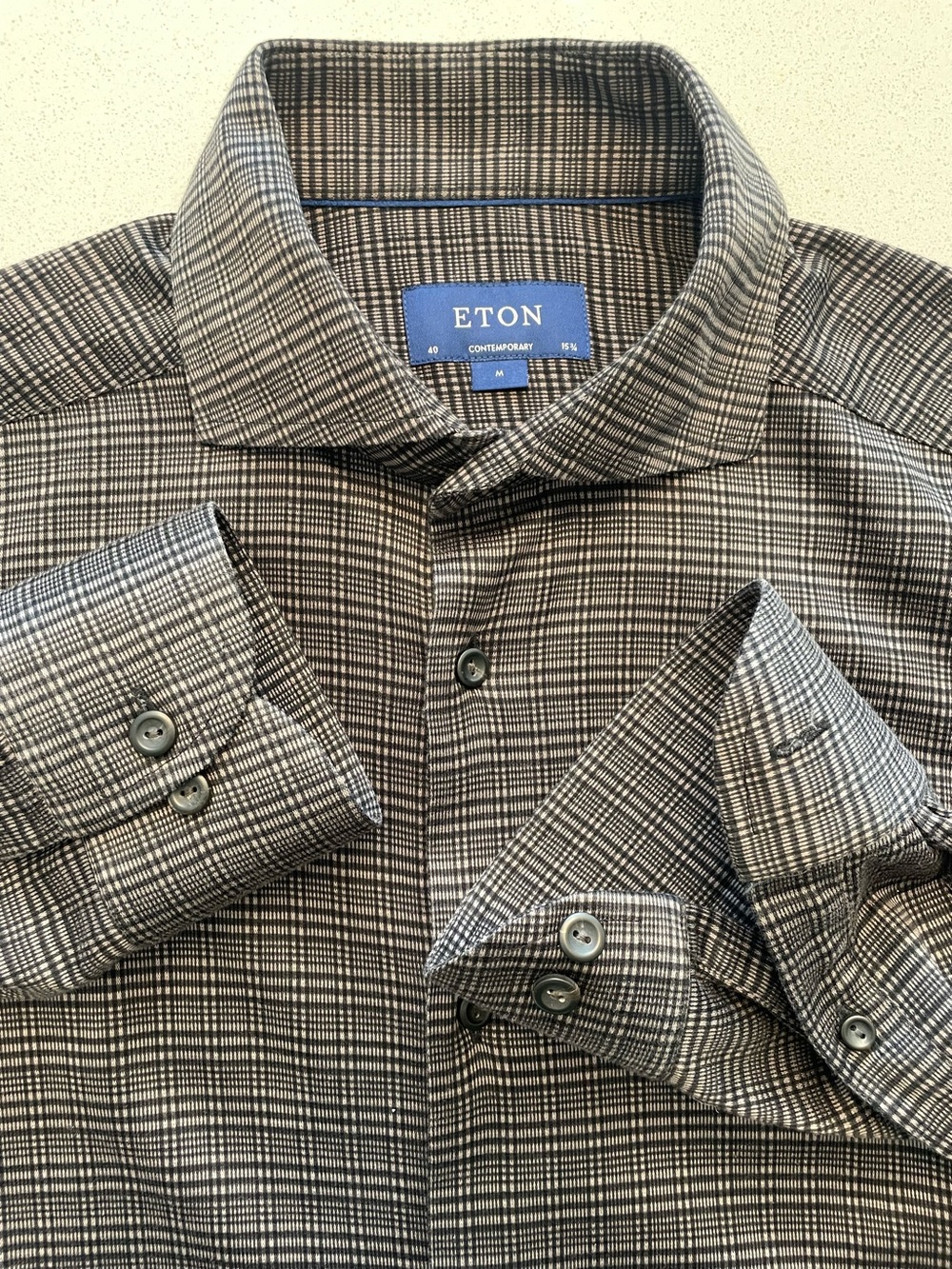 Eton - all cotton dress shirt Size 40 (15 3/4” neck)